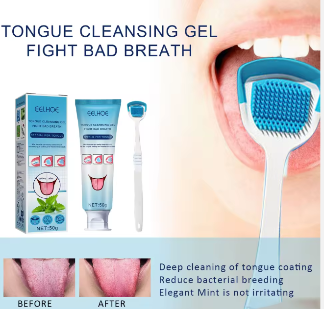 Gel de Nettoyage de Langue – Élimine la Mauvaise Haleine