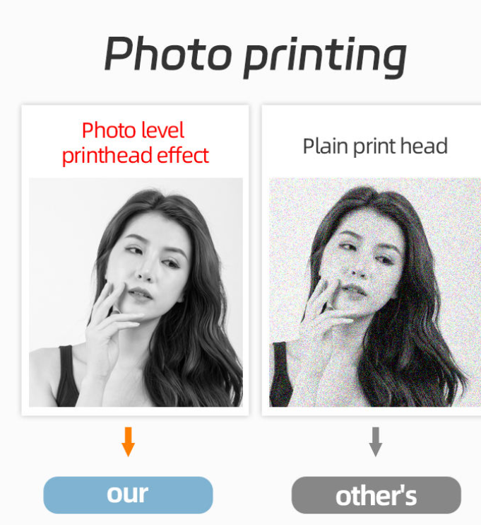 Mini Imprimante Thermique Portable Sans Fil – Imprimez vos étiquettes de marque, stickers, photos et mémos où que vous soyez !
