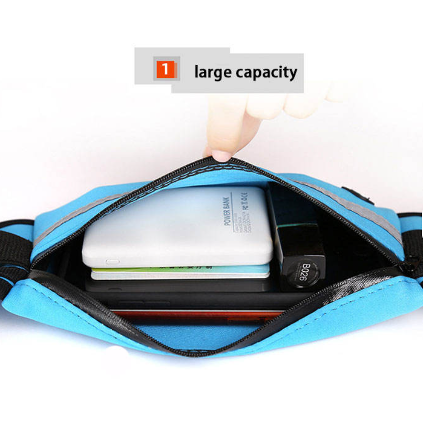 Sac de taille personnalisé pour sports de plein air, course à pied, porte-bouteille d'eau à la mode avec ajustement réglable pour le cyclisme, se vendent bien